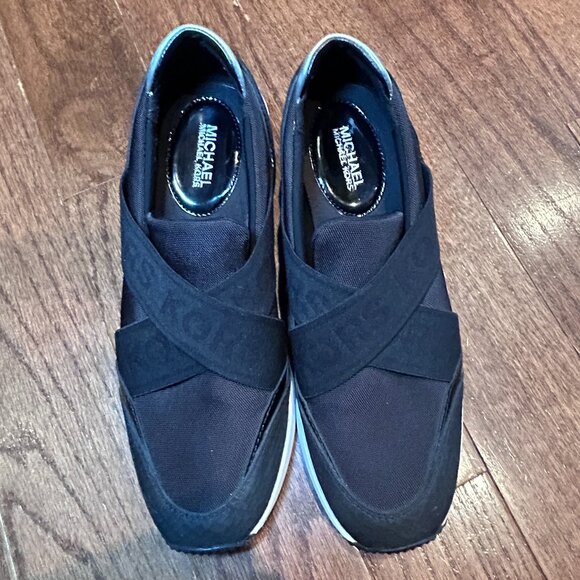 Michael Kors Slip On Sneakers with Elastic Bands - Picture 2 of 8